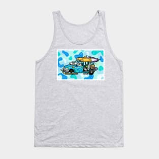 Twin Rocket Car Tank Top